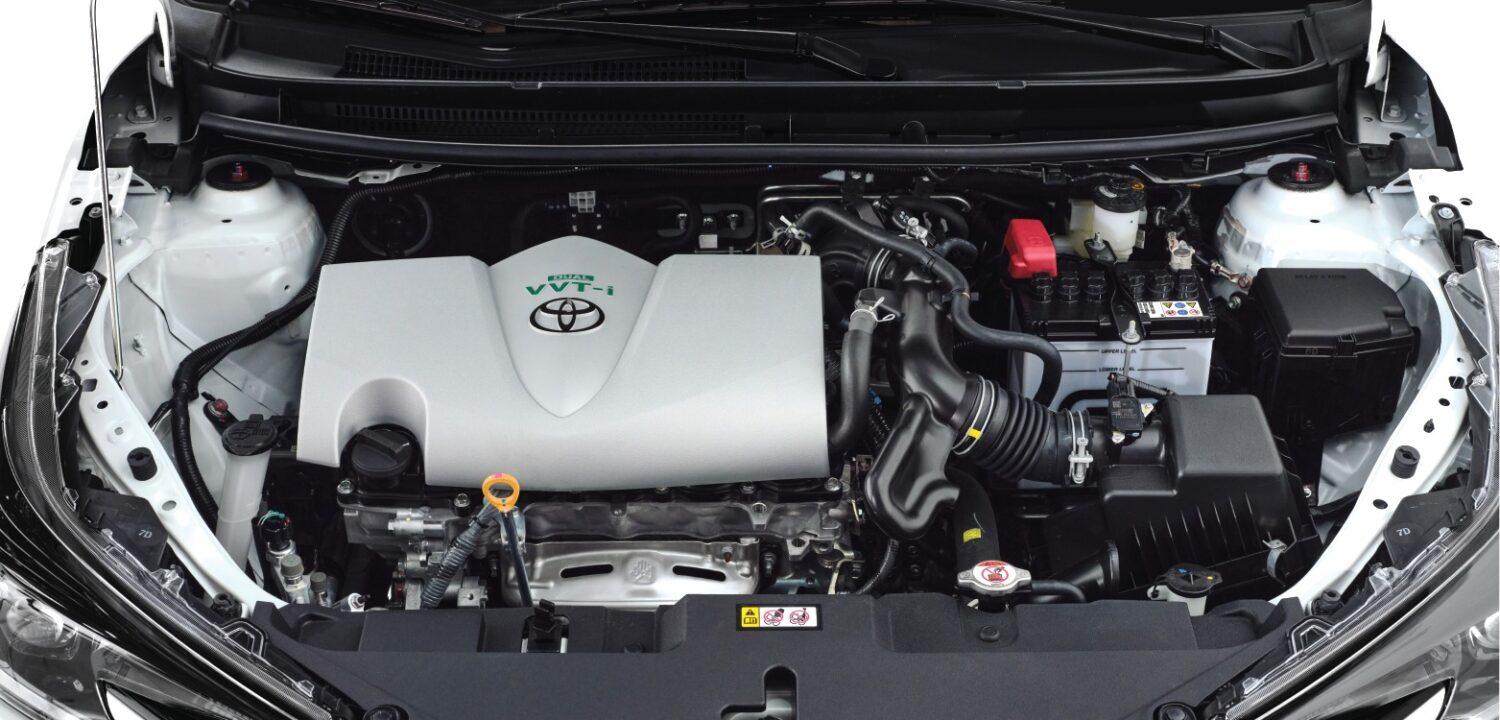 Khoang động cơ Toyota Vios 2023