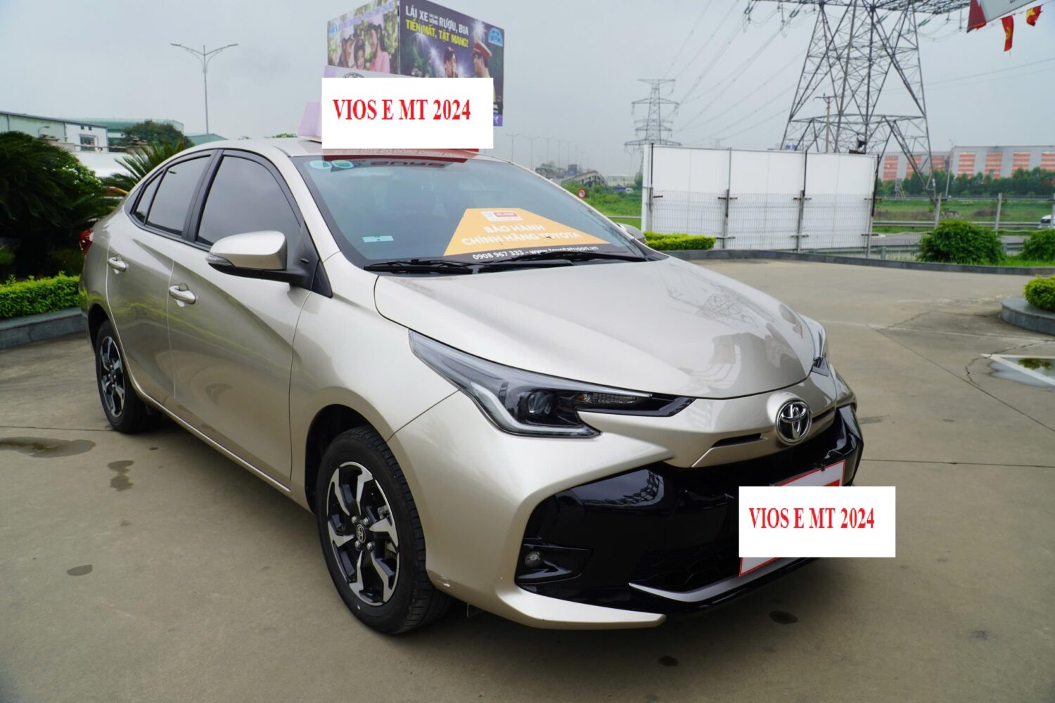 Bán Toyota Vios E MT 2024 Tại Toyota Sure Bắc Ninh